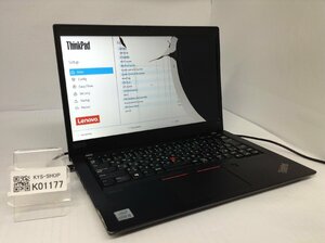 ジャンク/ LENOVO 20T3S4P200 ThinkPad X13 Gen 1 Intel Core i5-10210U メモリ8 GB NVMe128 GB 【K01177】