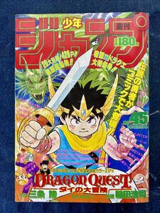 ドラゴンクエスト ダイの大冒険 新連載・第1回掲載号 週刊少年ジャンプ1989年45号 美品 ポップア AS 774 DRAGON QUEST 昭和レトロ 当時物 