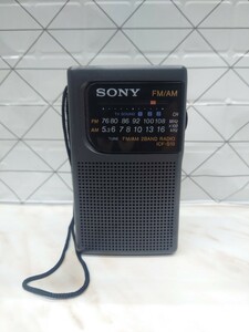 SONY ICF-S10 AM FM ポータブルラジオ　動作品 美品