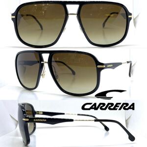 新品 送料無料 CARRERA カレラ サングラス 296/S 2M2HA ブラック レンズ ブラウンハーフ