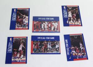 1991 Fleer NBA カード Michael Jordan 6 Set