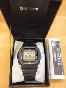 CASIO カシオ G-5600E-1JF ジーショック G-SHOCK オリジン タフソーラー（ソーラー充電システム） デジタル ブラック 黒系 生産終了モデル