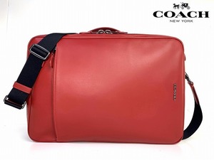 極美品★送料無料★ コーチ COACH メンズ 3Way バックパック リュック デイパック ビジネスバッグ ショルダー C6877