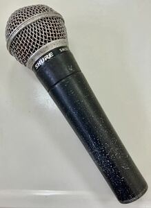 1円~SHURE シェアー SM58 ダイナミックマイク DYNAMIC 中古品 音出し確認OK