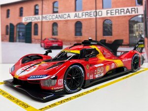 Burago 1/18 Ferrari 499P AF CORSE #50 　フェラーリ　ブラーゴ　ミニカー　ルマン