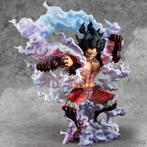 【中古】[FIG]Portrait.Of.Pirates P.O.P SA-MAXIMUM ルフィ ギア4 スネイクマン ONE PIECE(ワンピース) 完成品 フィギュア 一部オンライン