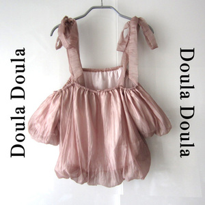 美品　Doula Doula／ドゥーラドゥーラ★　フワッとしたシフォンビスチェ