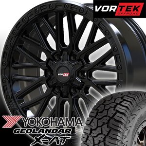 国内在庫 VORTEK VRT608 ランクル300 ランクル250 20インチマッドタイヤホイールセット YOKOHAMA GEOLANDAR X-AT 275/55R20 285/55R20