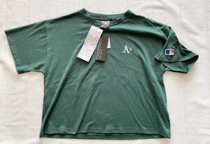 即決★新品150　MLB　ANGELS　エンゼルス　半袖Tシャツ　野球　メジャーリーグ　BASEBALL　緑　グリーン