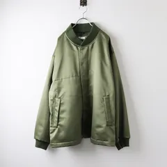 ティーエスエス ts(s) GARMENT DYE SATIN JACKET ガーメントダイ サテンジャケット 4/カーキグリーン ブルゾン【2400014149166】