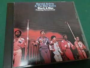 HAROLD MELVIN & THE BLUE NOTES　ハロルド・メルビン＆ブルー・ノーツ◆『黒と青』日本盤CDユーズド品