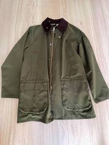 Barbour バブアー BEAUFORT ビューフォート ノンワックスコート セージ SL 40