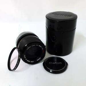 【ケースあり】Canon キャノン レンズ LENS FD 35mm 1：2 S.S.C. Kenko SKYLIGHT 1B 55mm 単焦点レンズ 希少品 レンズ保護フィルター付