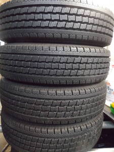 165/80R13　90/88N　LT　バリ溝スタッドレス　TOYO　DELVEX934　4本＃2018年