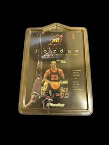 A10147 1995年貴重 LDDS WORLD COM「MICHAEL・JORDAN」PREPAID CALLING CARD未開封!/マイケル・ジョーダン