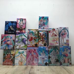 079 ☆ 1円〜 美少女 プライズ フィギュア 初音ミク 15箱 セット 中古 未開封 【同梱不可】