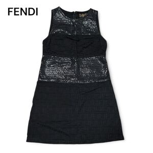 FENDI フェンディ ズッカ ワンピース 40