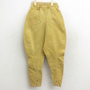 古着 ビンテージ ジョッパー コーデュロイ パンツ キッズ ボーイズ 子供服 70s 太畝 コットン ベージュ系 カーキ 23dec15