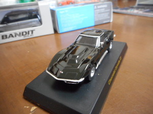 ★★1/64 京商 USAスポーツカー シボレー コルベット C3 ブラック Kyosho Chevrolet Corvette Black★★