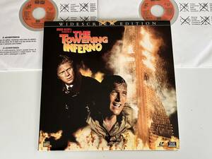 【US版LD美品】THE TOWERING INFERNO(タワーリング・インフェルノ) GATEFOLD 2DISC FOX1071-85 74年名作,95年版,Steve McQueen,Paul Newman