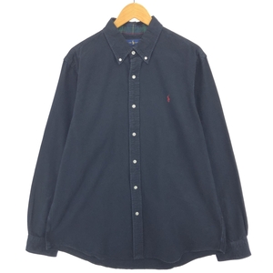 古着 ラルフローレン Ralph Lauren CLASSIC FIT 長袖 ボタンダウンシャツ メンズXL相当 /eaa485779