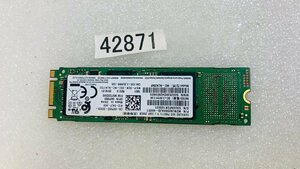 M.2 SSD 256GB SATA SAMSUNG M.2 SSD MZ-NLN256F SSD256GB NGFF 2280 中古 使用時間4932時間
