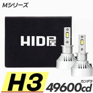 【爆光】HID屋【送料無料】LED ヘッドライト H3/H3C バルブ フォグランプ 2本セット 車検対応 安心保証 様々な車種に