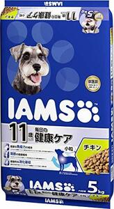 アイムス (IAMS) アイムス 11歳以上用 毎日の健康ケア 小粒 ドッグフード チキン 5kg