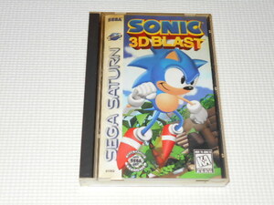 SS★SONIC 3D BLAST 海外版★箱付・説明書付・ソフト付