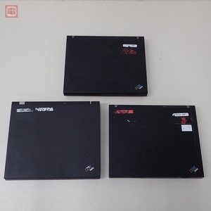 IBM Thinkpad ノートパソコン/PC G40 type 2388/R50 type 1829 HDD無し まとめて 3台セット パーツ取りにどうぞ【20