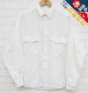 8T4310/Porter Classic ROLL UP SHIRT ポータークラシック バンブーリネンロールアップシャツ