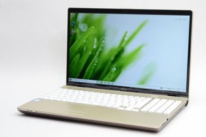 [中古]FUJITSU LIFEBOOK AH AH45/B3 FMVA45B3G シャンパンゴールド