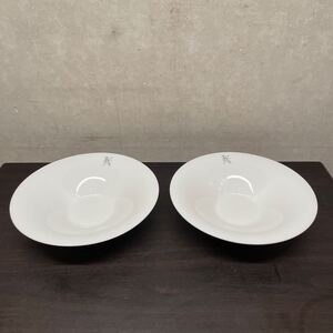 NIKKO FINE BONE CHINA ペアパスタプレートセット　SINCE 1908