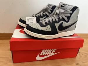 美品 ターミネーター ハイ ジョージタウン Terminator グレー ネイビー 26.5cm Nike Georgetown Granite and Dark Obsidian FB1832-001