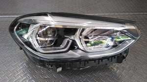 BMW X3 G01/BMW X4 G02 純正　右ヘッドライト　LED 点灯確認済み　6002TA0356　ジャンク品