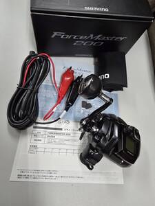 ★　超美品 SHIMANO 21 フォースマスター 200 右ハンドル　★