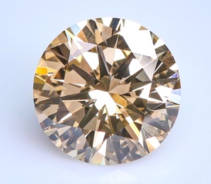 【１００円～】VS2！1.026ｃｔ 天然ダイヤ Fancy Light Brown（ナチュラルカラー）