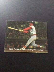 カルビー プロ野球カード 80年 小判 No96 デュブリー