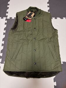 【新品・タグ付き】WESTRIDE ウエストライド RV RDJ FUR VEST 検）Vise challenger バイカー ベスト オリーブ 