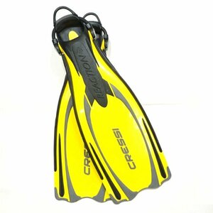 Cressi-sub クレッシイ リアクション フィン M-L(27-28cm) 定価24,800円