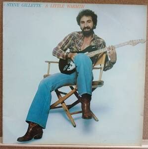 LP(フォーク・US盤・’79年) スティーヴ・ジレット STEVE GILLETTE / ア・リトル・ウォームス A LITTLE WARMTH【同梱可能6枚まで】0707