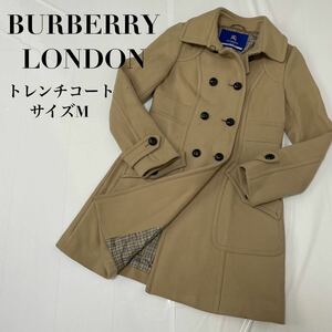 BURBERRY LONDON バーバリーロンドン ブルーレーベル トレンチコート サイズ40 ベージュ コート トレンチコート ベージュ バーバリー