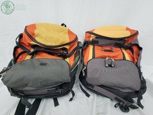 22409600334　● THE NORTH FACE ザ ノース フェイス リュック マルチカラー 2点 まとめ ナイロン 登山 スポーツ アウトドア 運動 中古