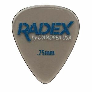 ★D’Andrea RDX351 0.75 [0.75mm] RADEXシリーズ ポリフェニルスルホン ギター ピック 6枚セット★新品/メール便