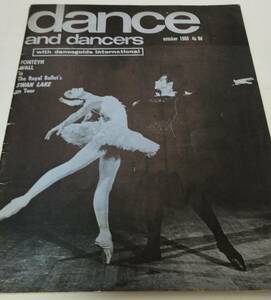 dance and dancers　洋ダンス雑誌　1968.10　※Sleeping Beauty／Black Octave