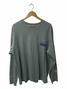 RATS◆SOLIDARITY POCKET LS TEE/長袖Tシャツ/XL/コットン/GRY/23’RTC-0201