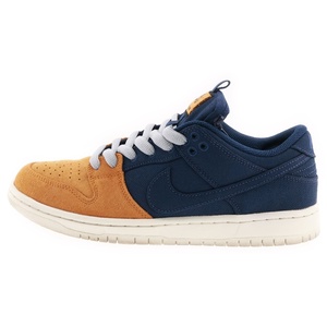 ナイキエスビー DUNK LOW PRO PRM ダンク ロー プロ プレミアム デザート オーク ローカットスニーカー ネイビー US8.526.5cm DX6775-400