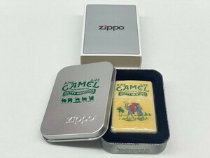 C319-K32-4317◎ ZIPPO ジッポ ライター KING SIZE CAMEL NUTTY MENTHOL 缶ケース付き キャメル 煙草 喫煙具 喫煙グッズ