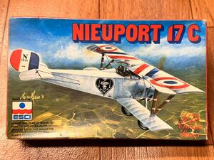 12090 1/72 ESCI 9017 Nieuport 17C エッシー ニューポール 17C 未組立品