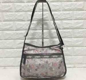 no17642 LeSportsac レスポートサック アーティストインレジデンス ナイロン 斜め掛けショルダー バッグ ☆